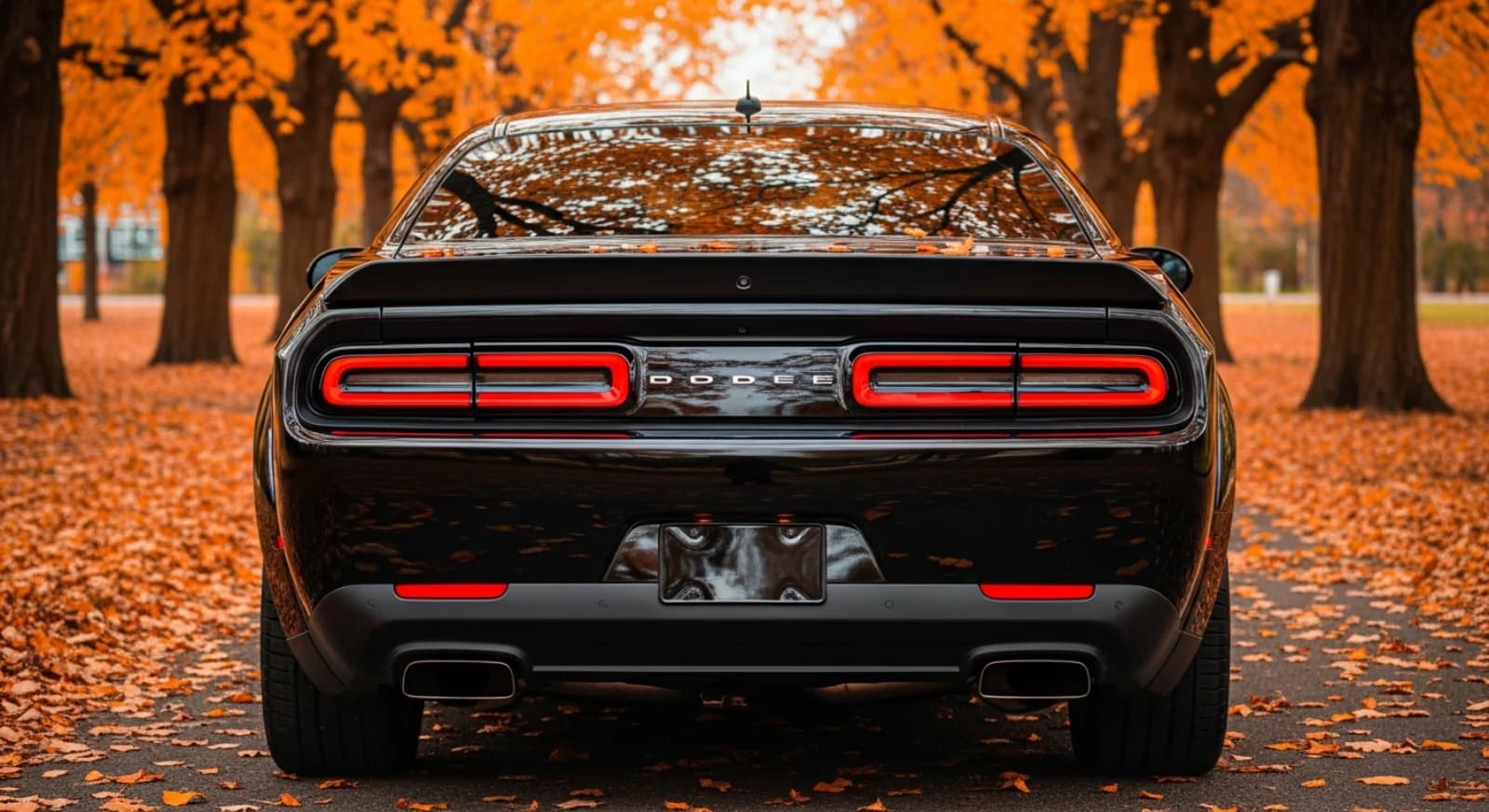Dodge Challenger SRT 392 — zadní pohled